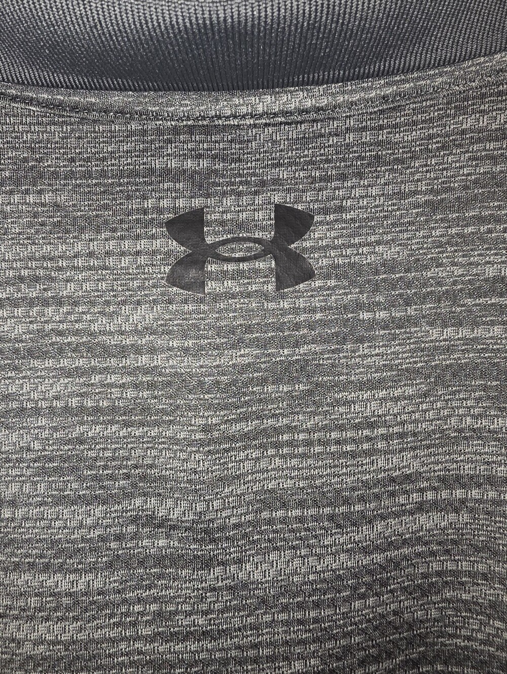 Under Armour The Performance Polo Mens 4XL Gray Heather Space Dye Golf Shirt - Picture 5 of 5